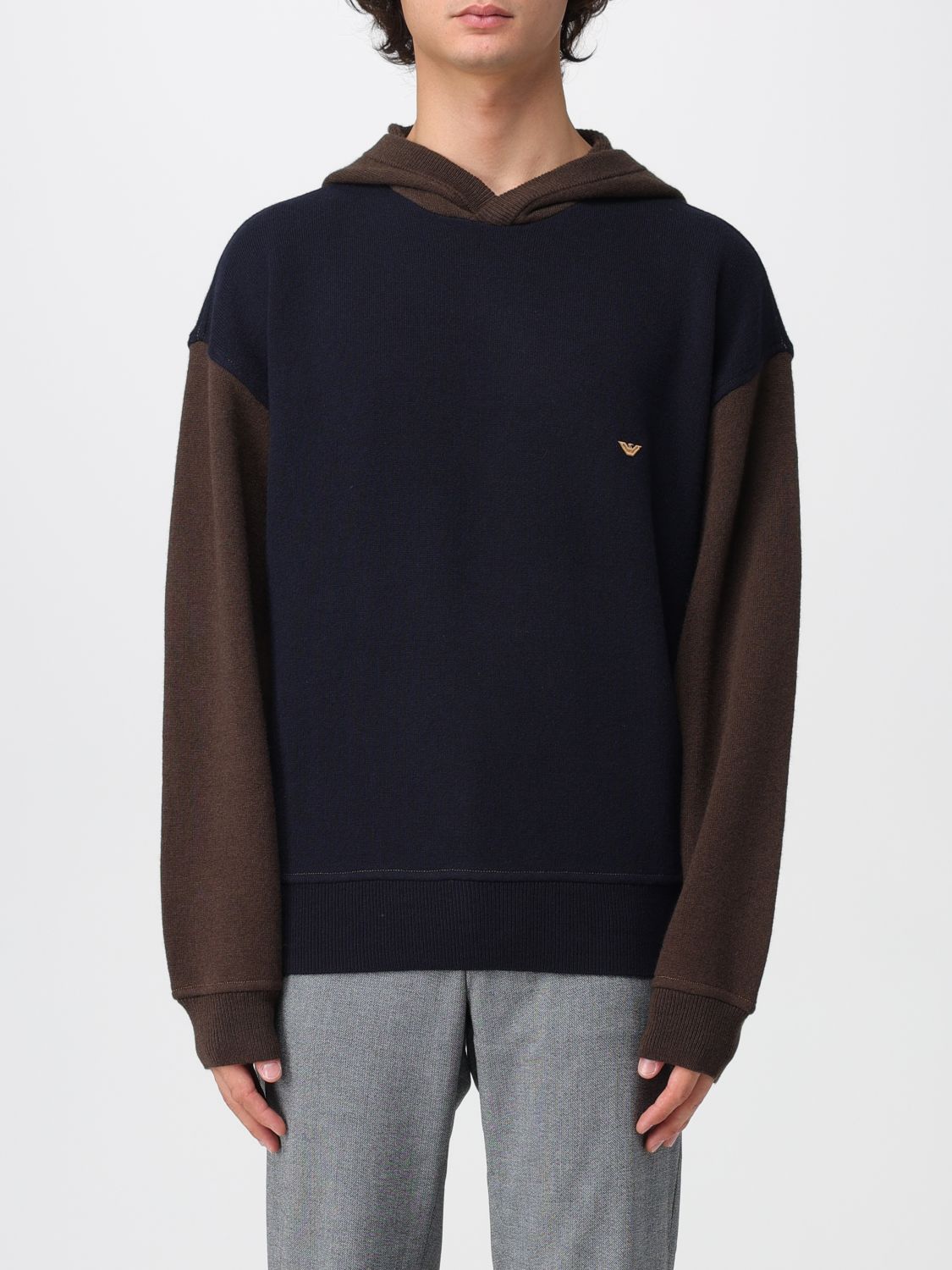 Sweatshirt Men color Navy