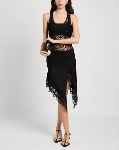 Chb Christian Boaro Woman Top Black Size S Viscose, Polyamide