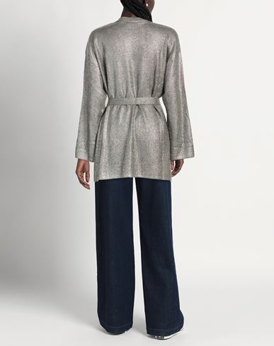 Woman Cardigan Sage green Size M Acrylic, Polyamide, Wool, Mohair wool