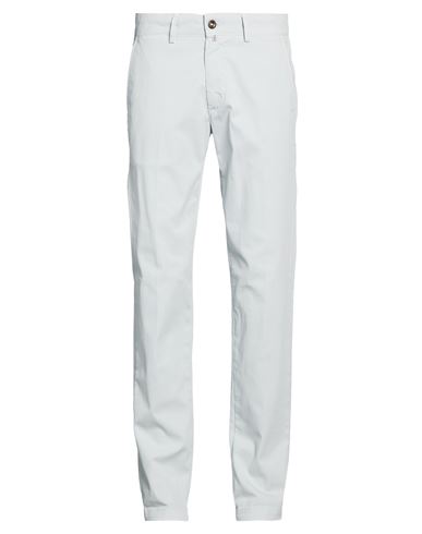 Man Pants Sky blue Size 30 Cotton, Elastane