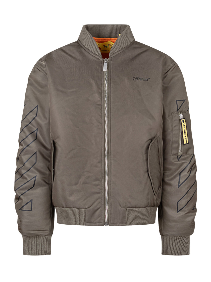 Kids Green Graphic Jacket