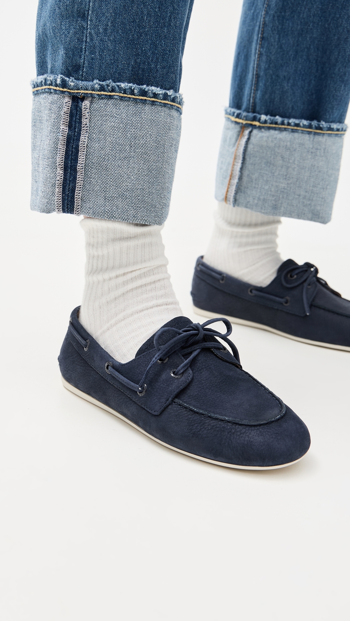 Sperry Slim Boat Shoes Navy