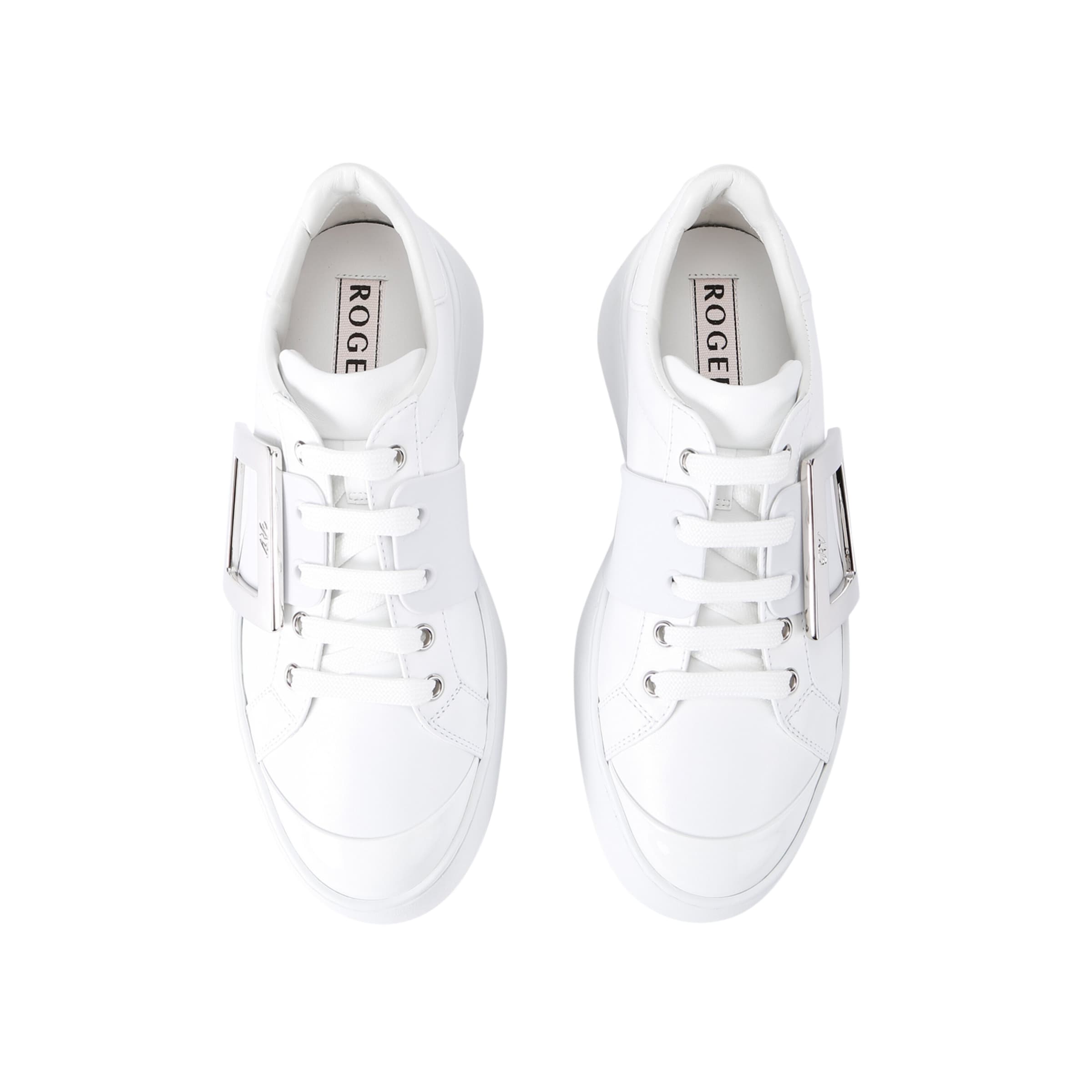 Leather Viv Skate Platform Sneakers