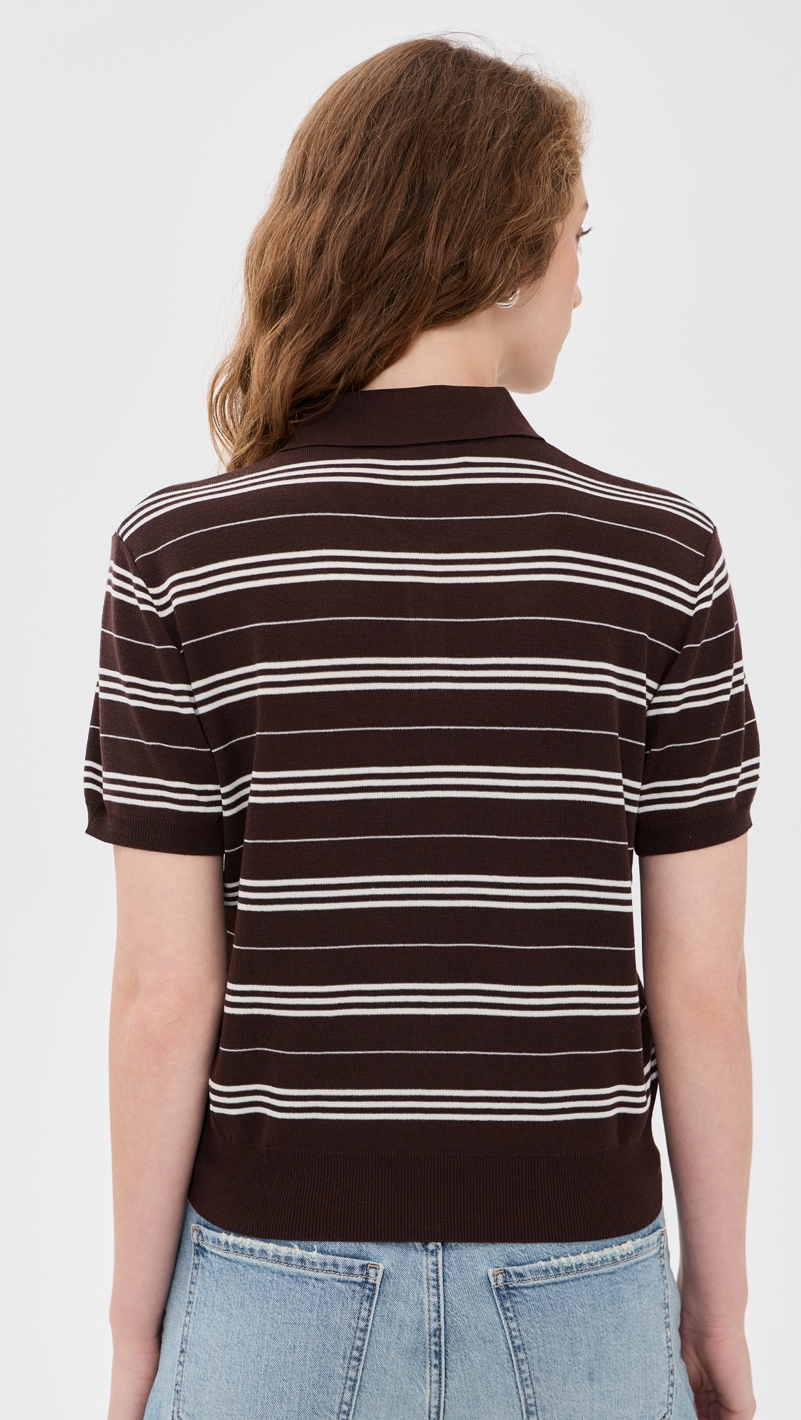 O. p.t Tate Top Coffee Stripe