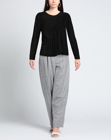 Même Road Woman Top Black Size 6 Viscose, Rayon
