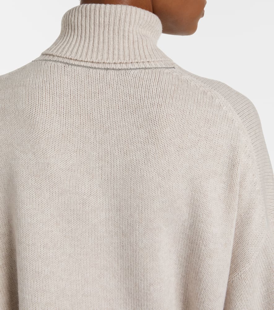Cashmere turtleneck sweater