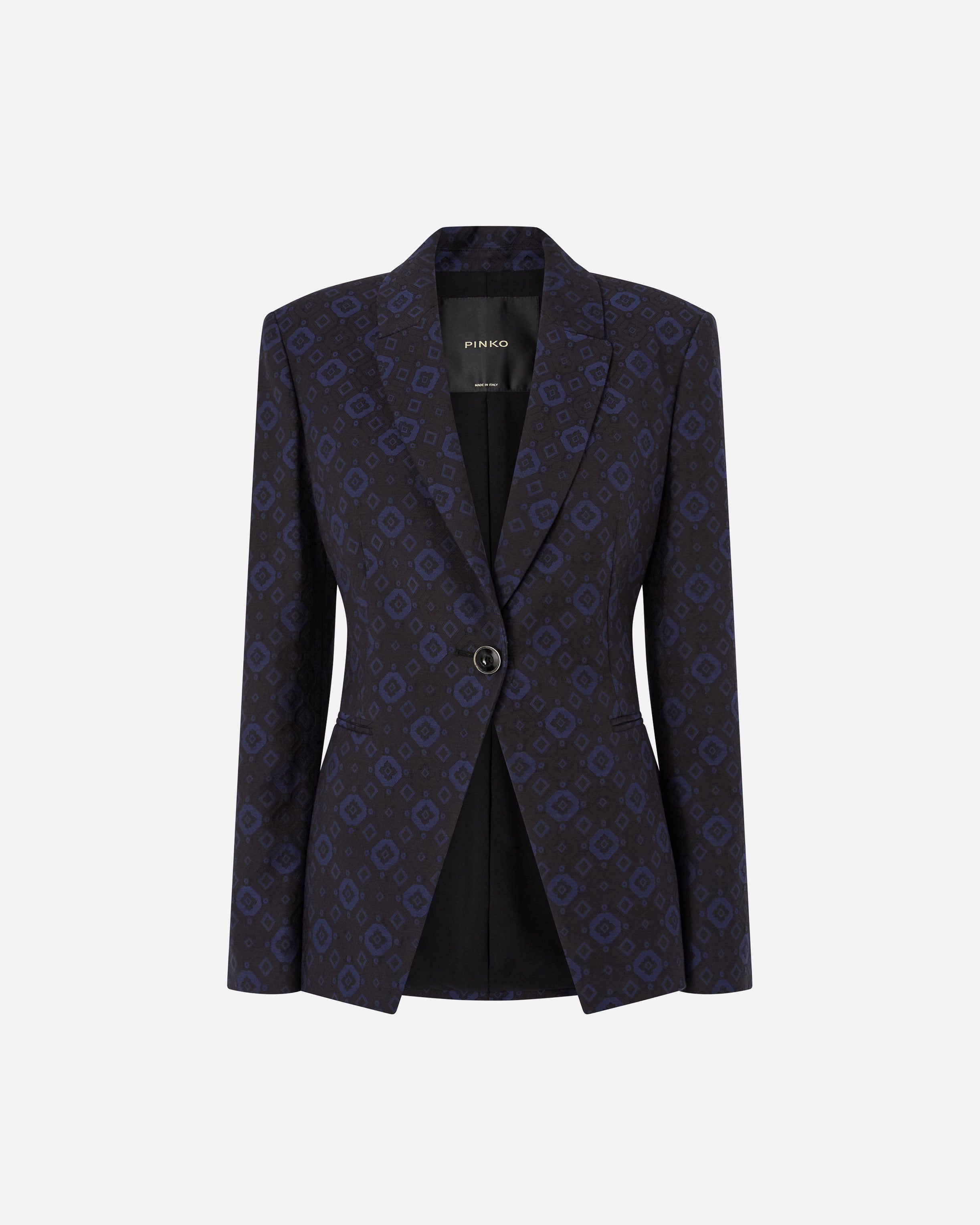 Jacket with geometric and floral motif - 36