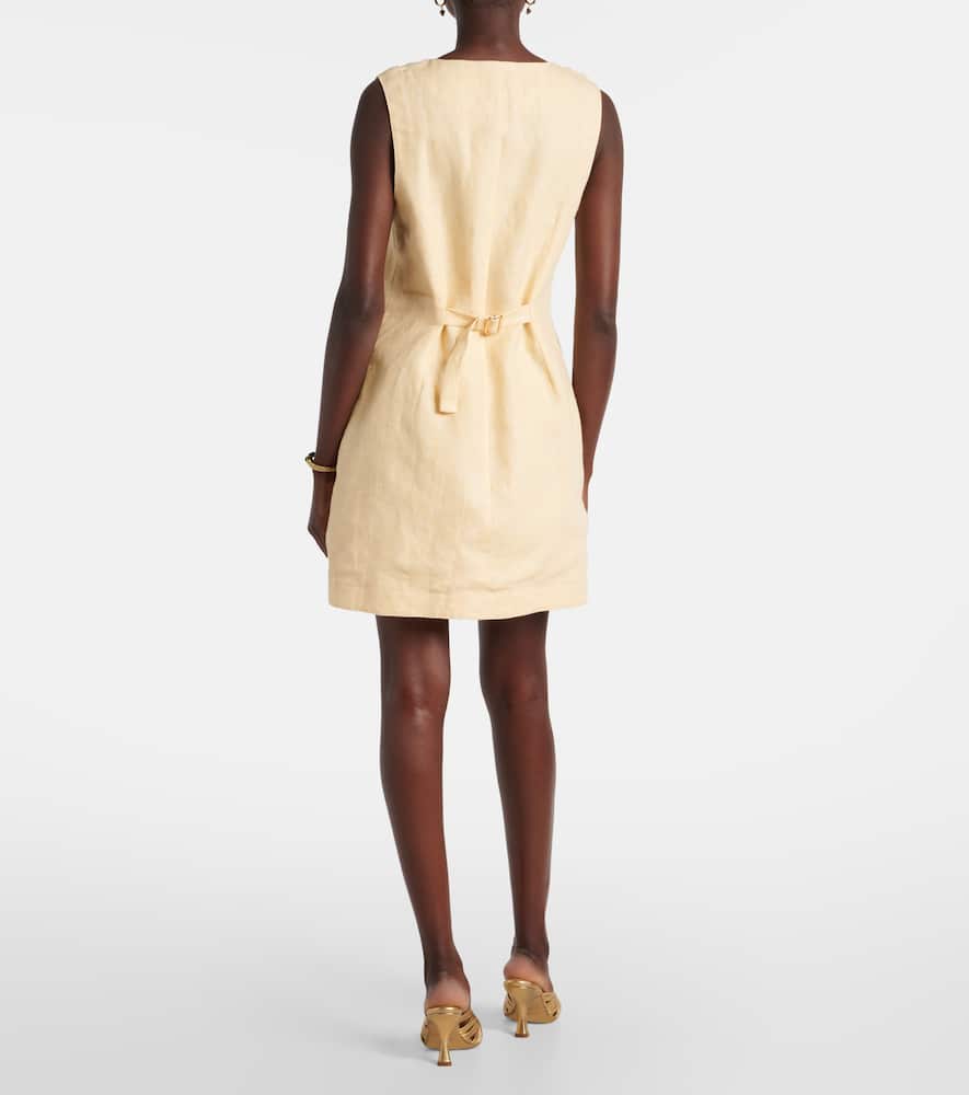 Emma linen minidress