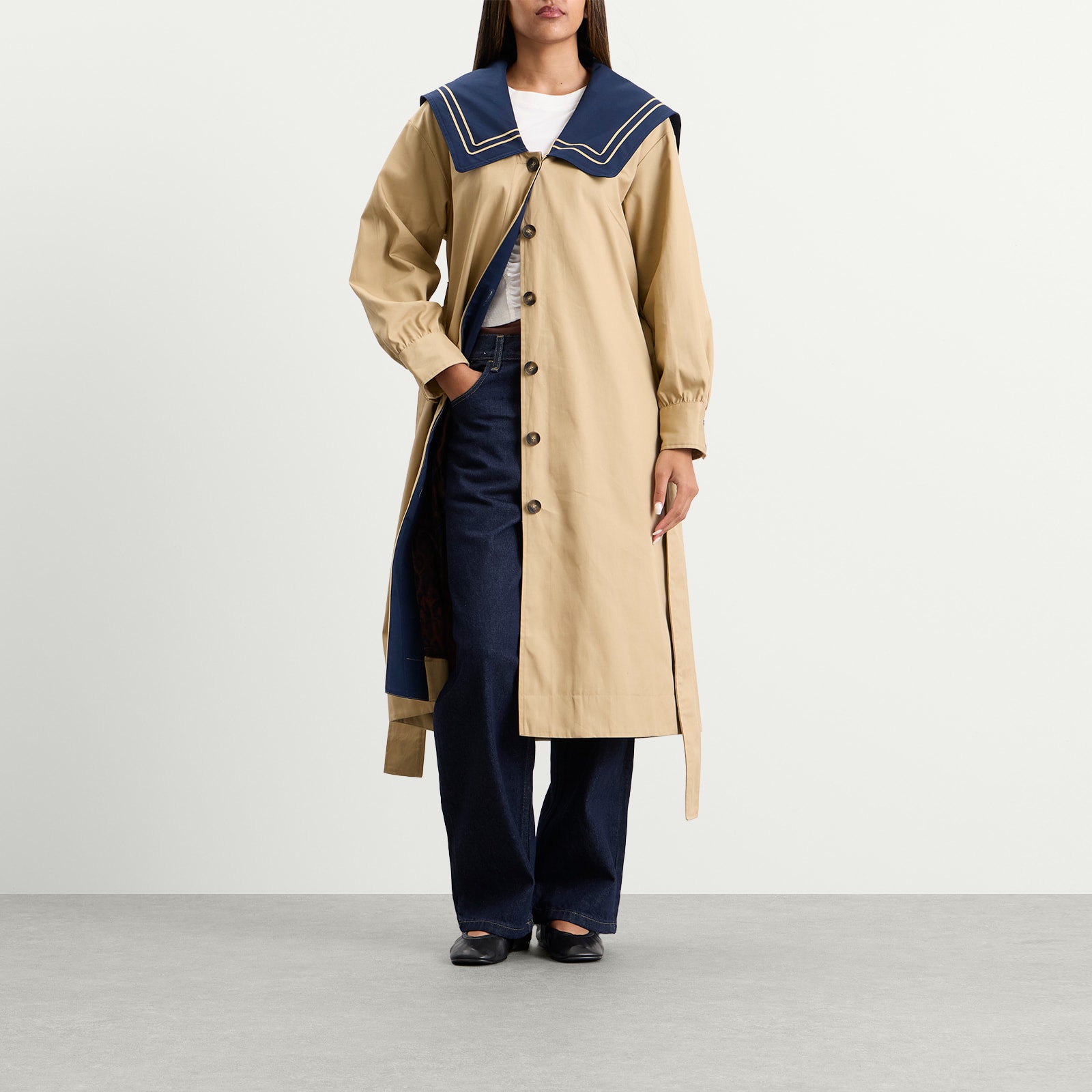 Women's Ella Trench Coat Tan