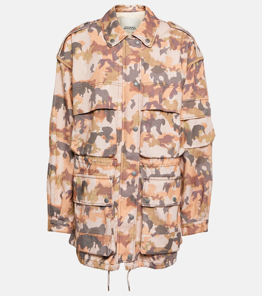 Elize printed cotton jacket