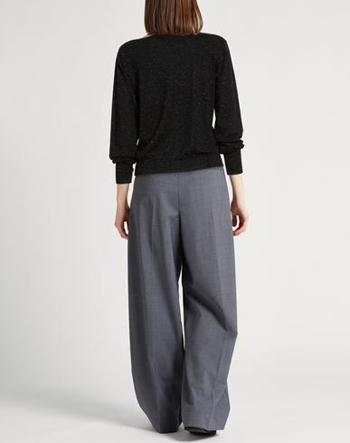 Woman Turtleneck Black Size 6 Virgin Wool, Viscose, Polyester