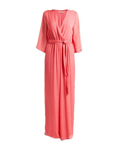 Woman Jumpsuit Coral Size 8 Polyester
