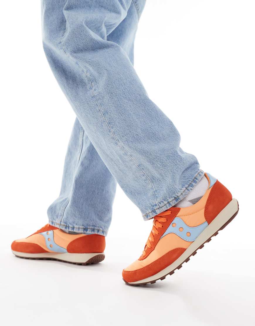 Trainer 80 trainers in orange and sky
