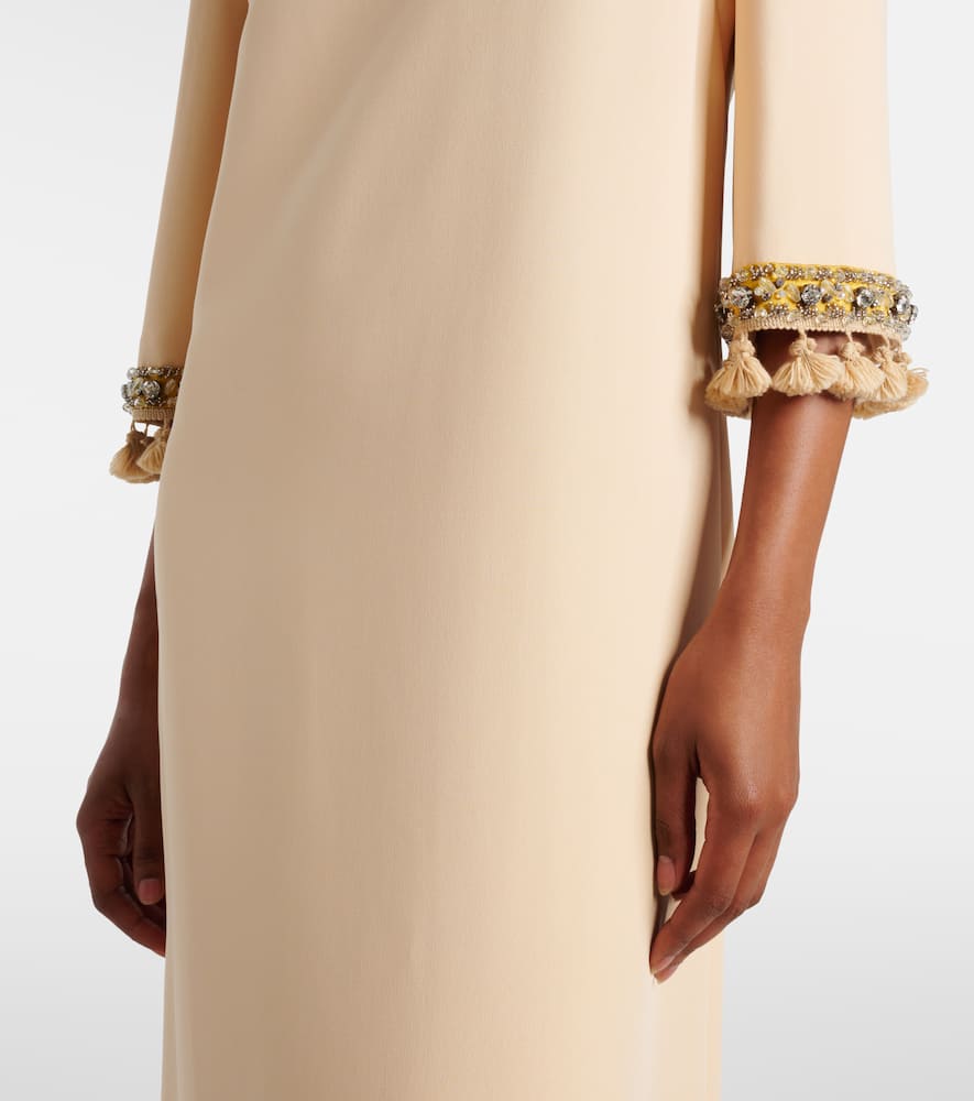 Cady Couture embellished silk gown