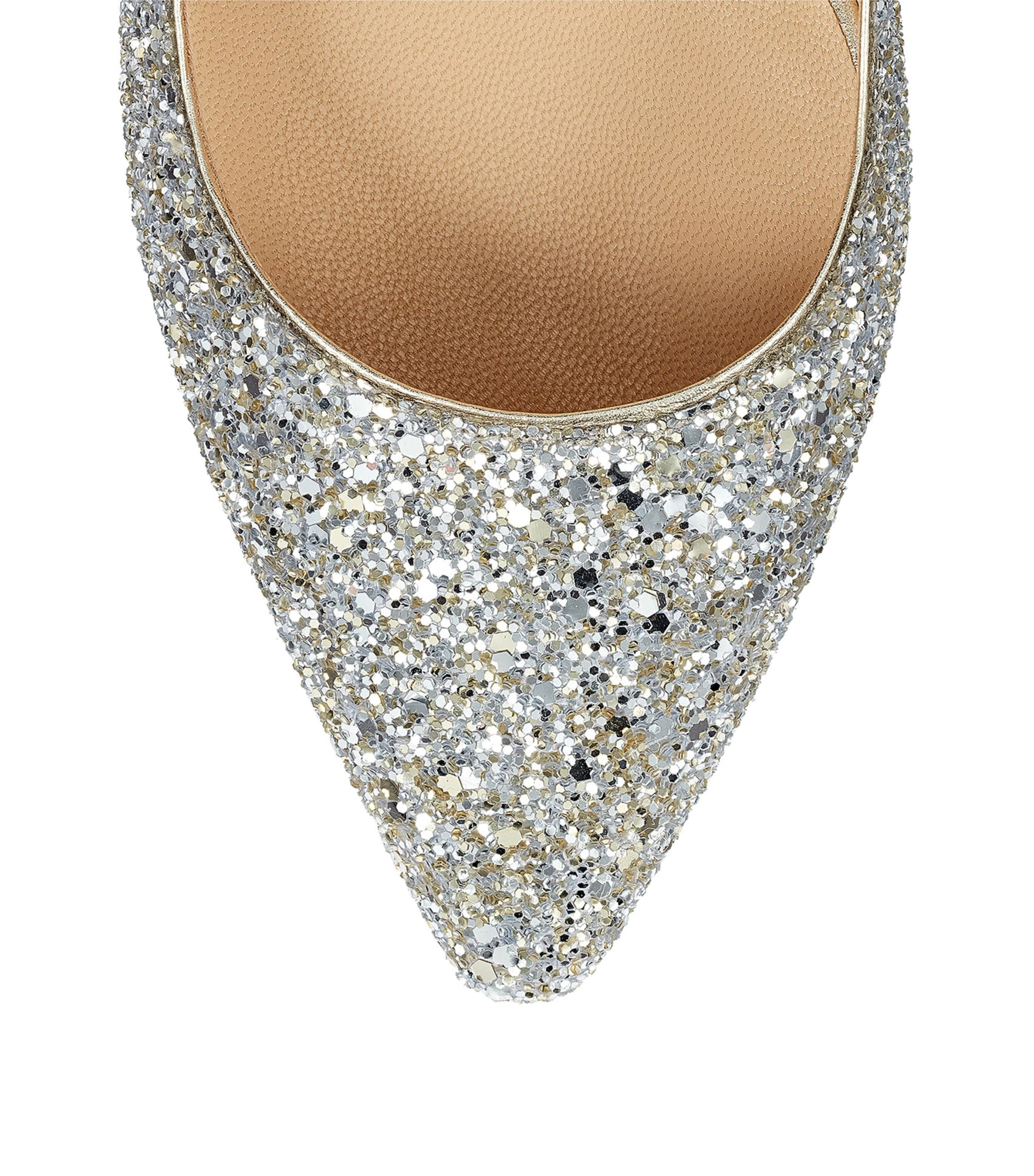 Romy 85 Glitter Pumps