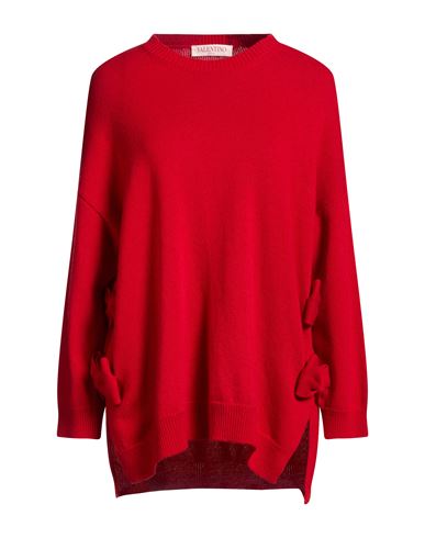 Woman Sweater Red Size S Virgin Wool