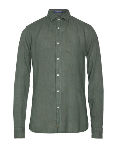 B. d.baggies Man Shirt Sage green Size S Linen