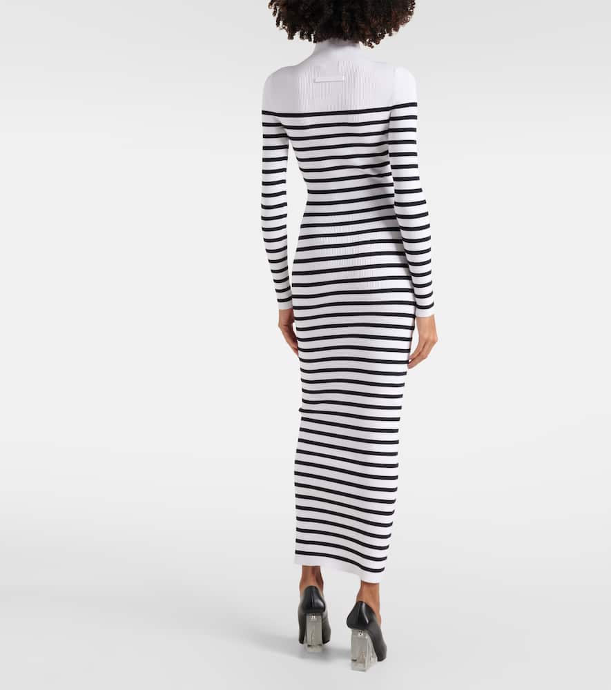 Striped maxi dress