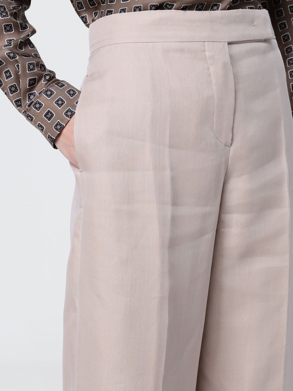 Pants Woman color Camel