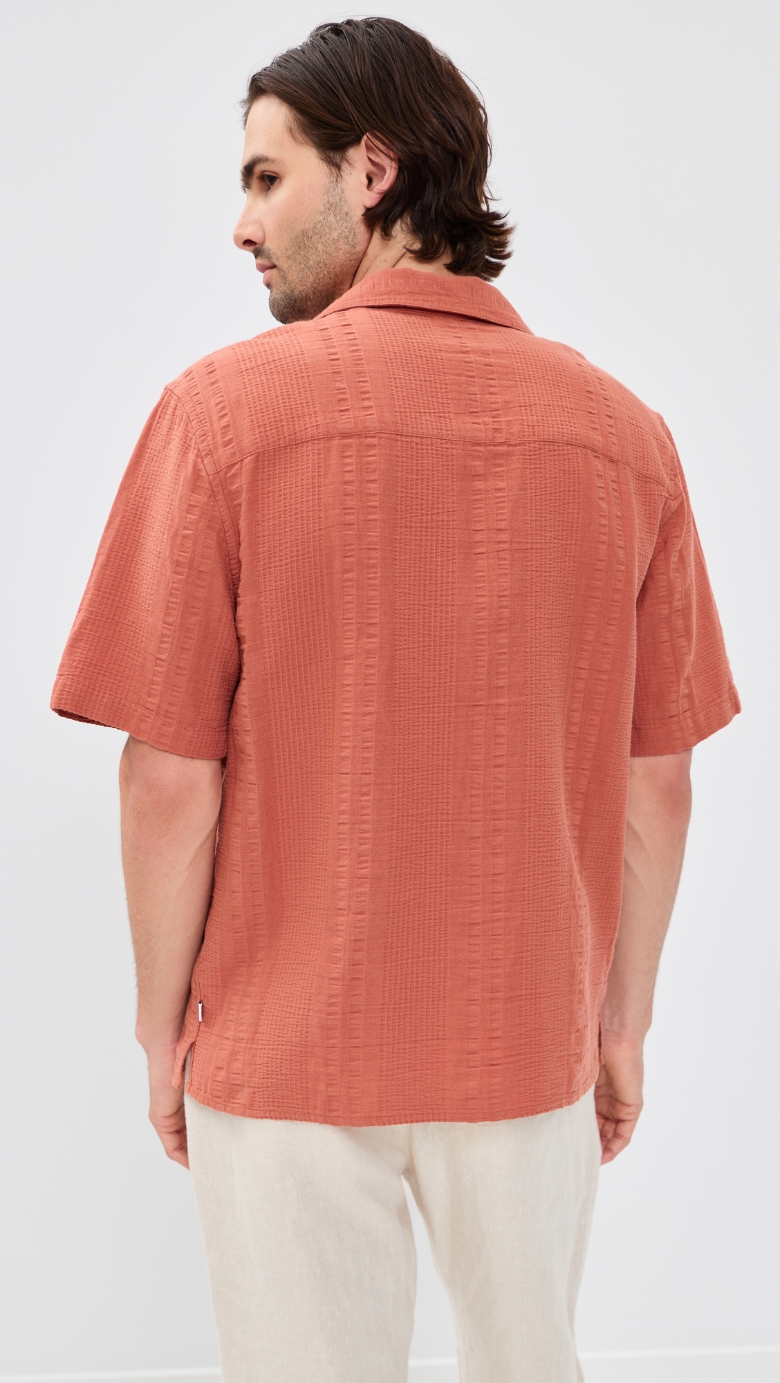 Double Weave Didcot Shirt Rust