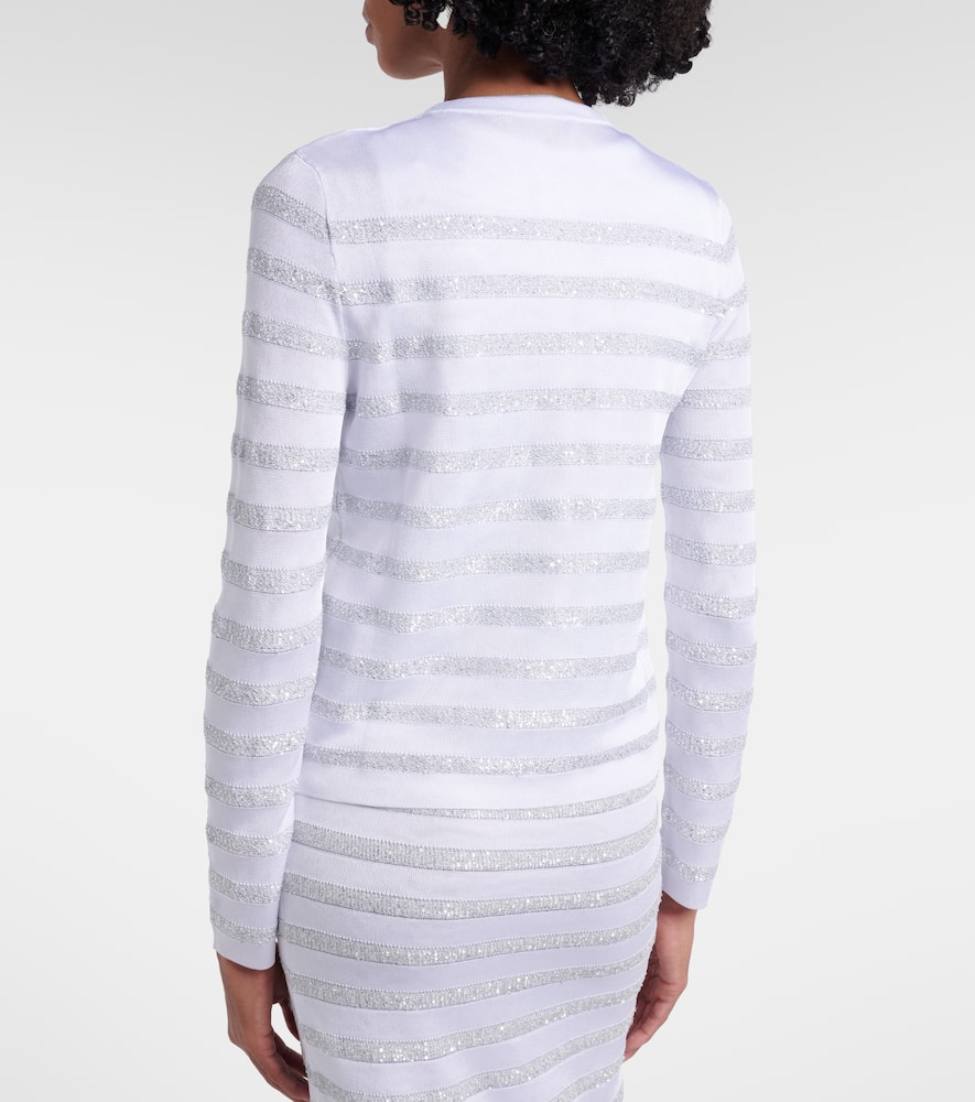 Sequined cardigan