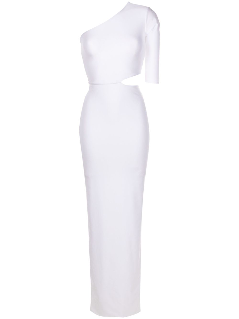 Sophia cut-out gown - White