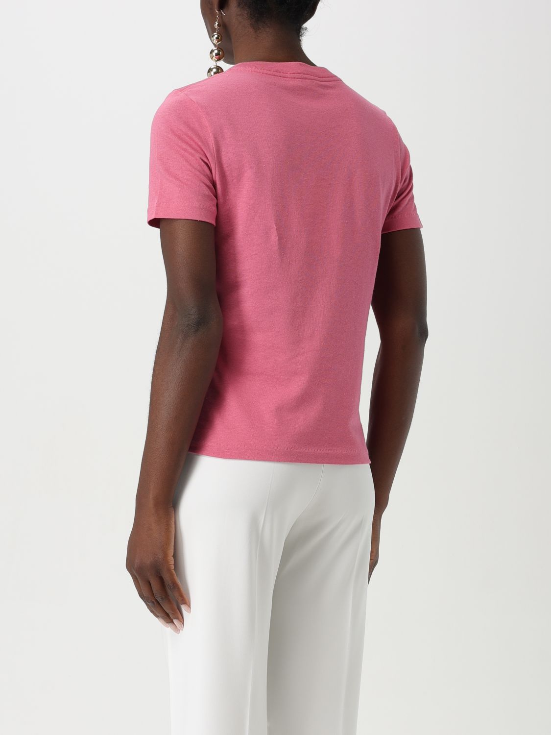 Logo-print T-shirt - Pink