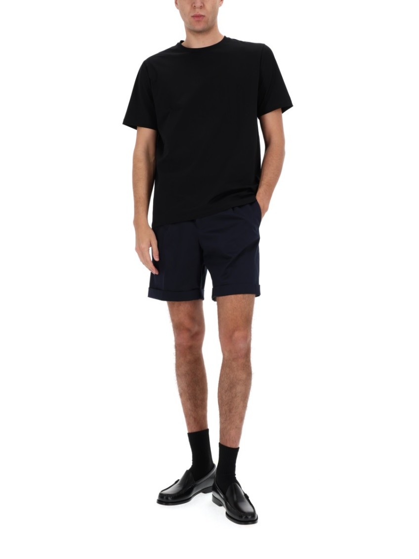 Cotton Tailored Shorts