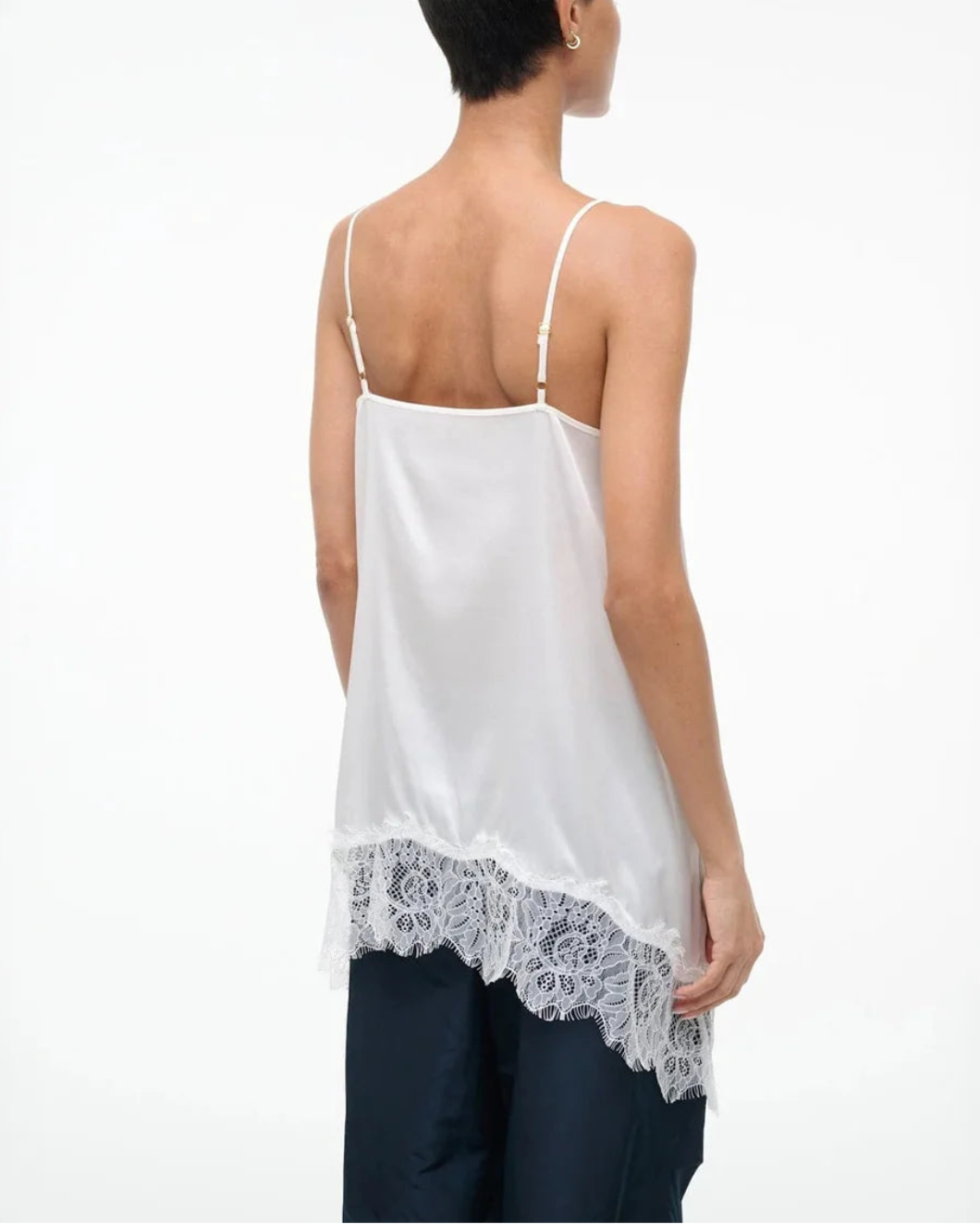 Chloe Silk Cami Ivory