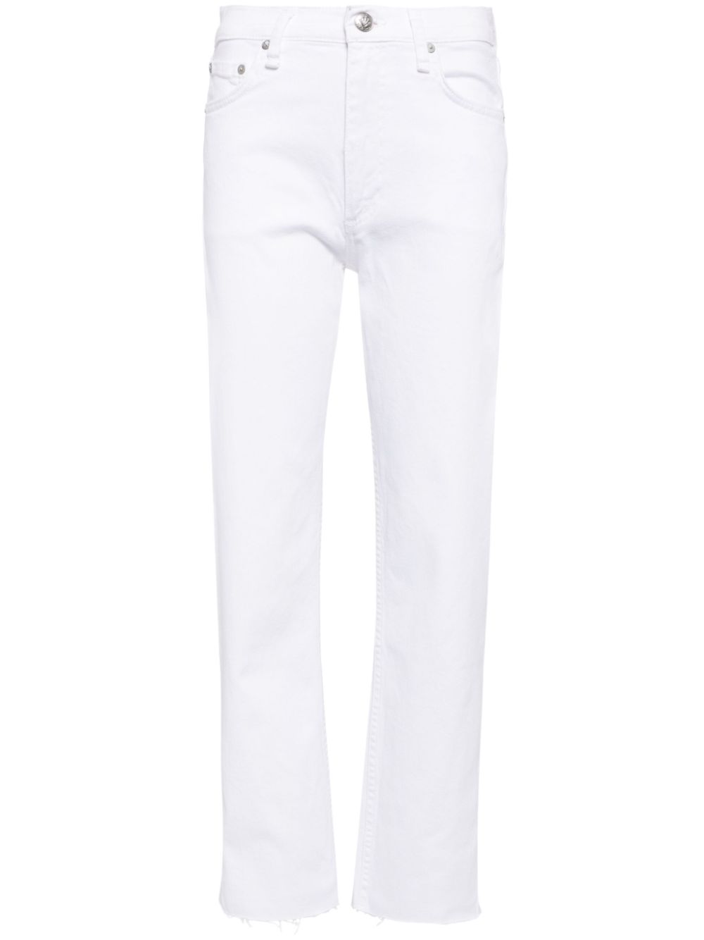 Harlow straight-leg jeans - White