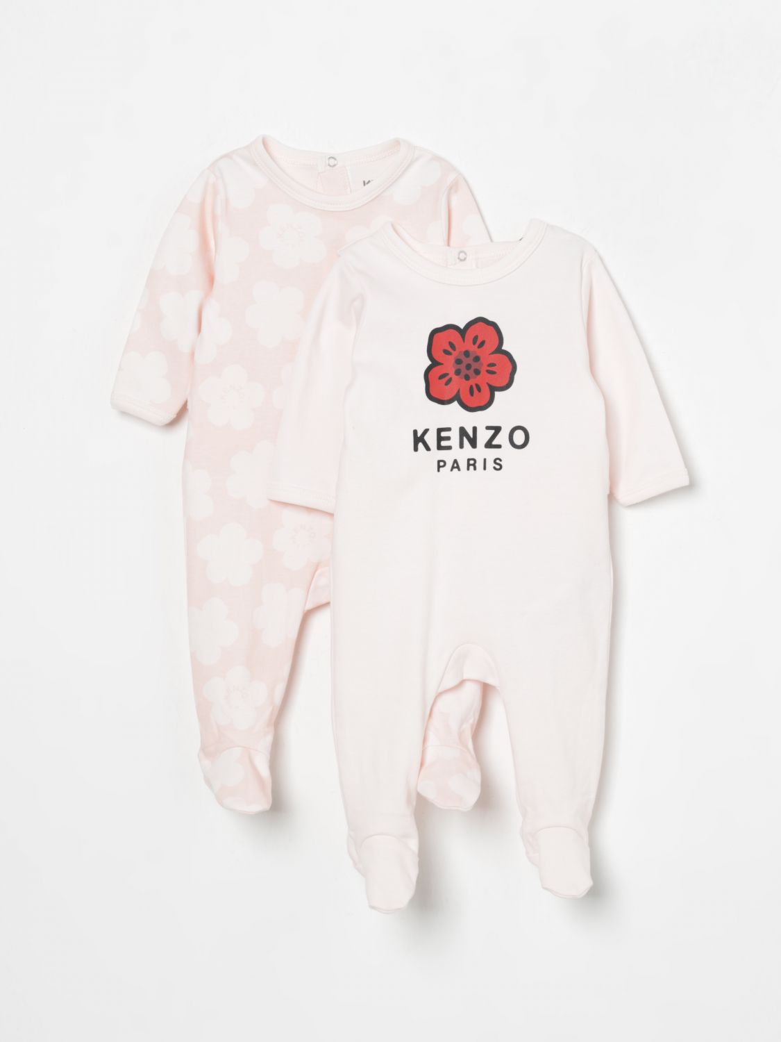 Boke Flower-print pajamas (set of two) - Pink