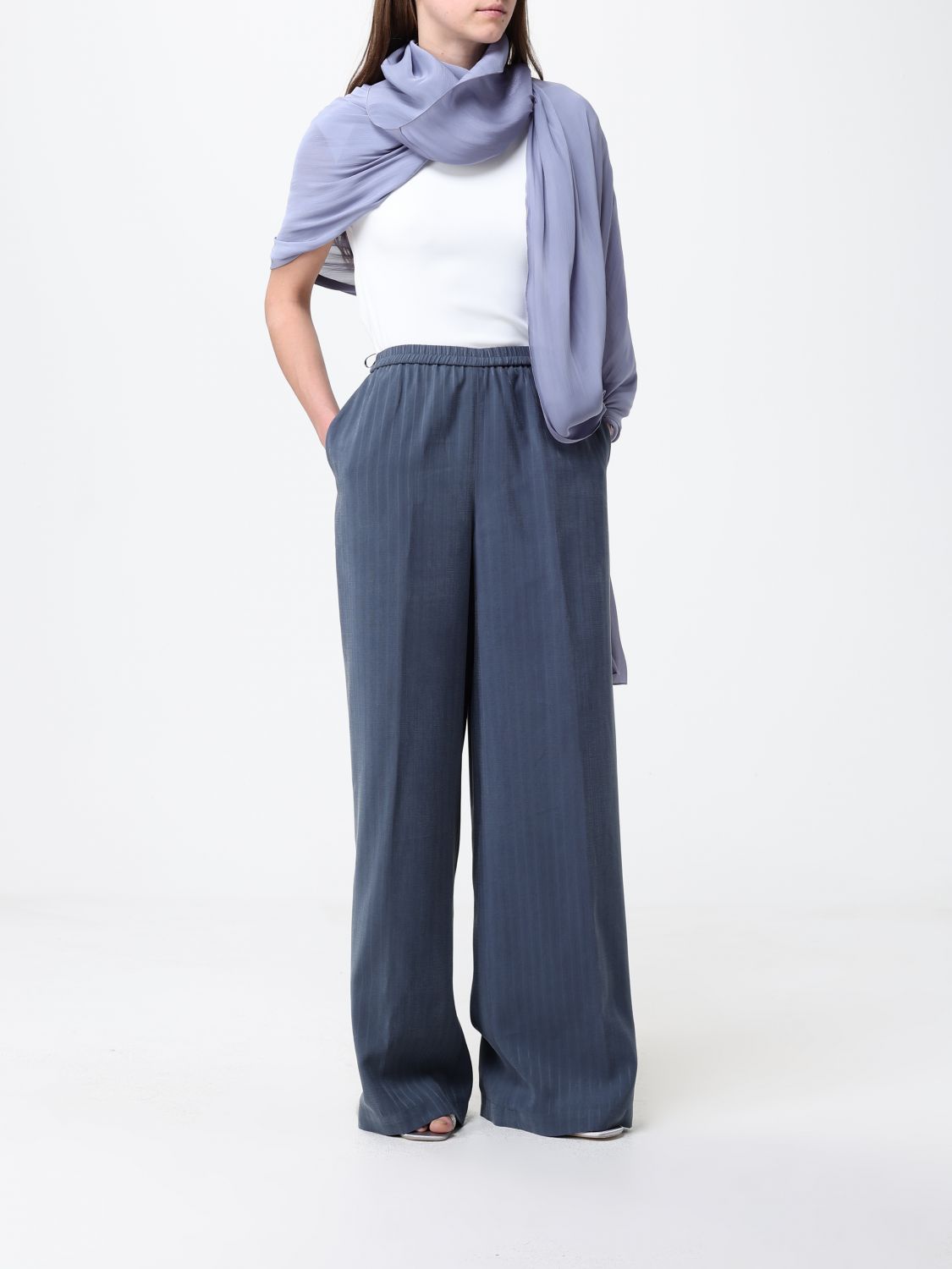 Pants Woman color Grey