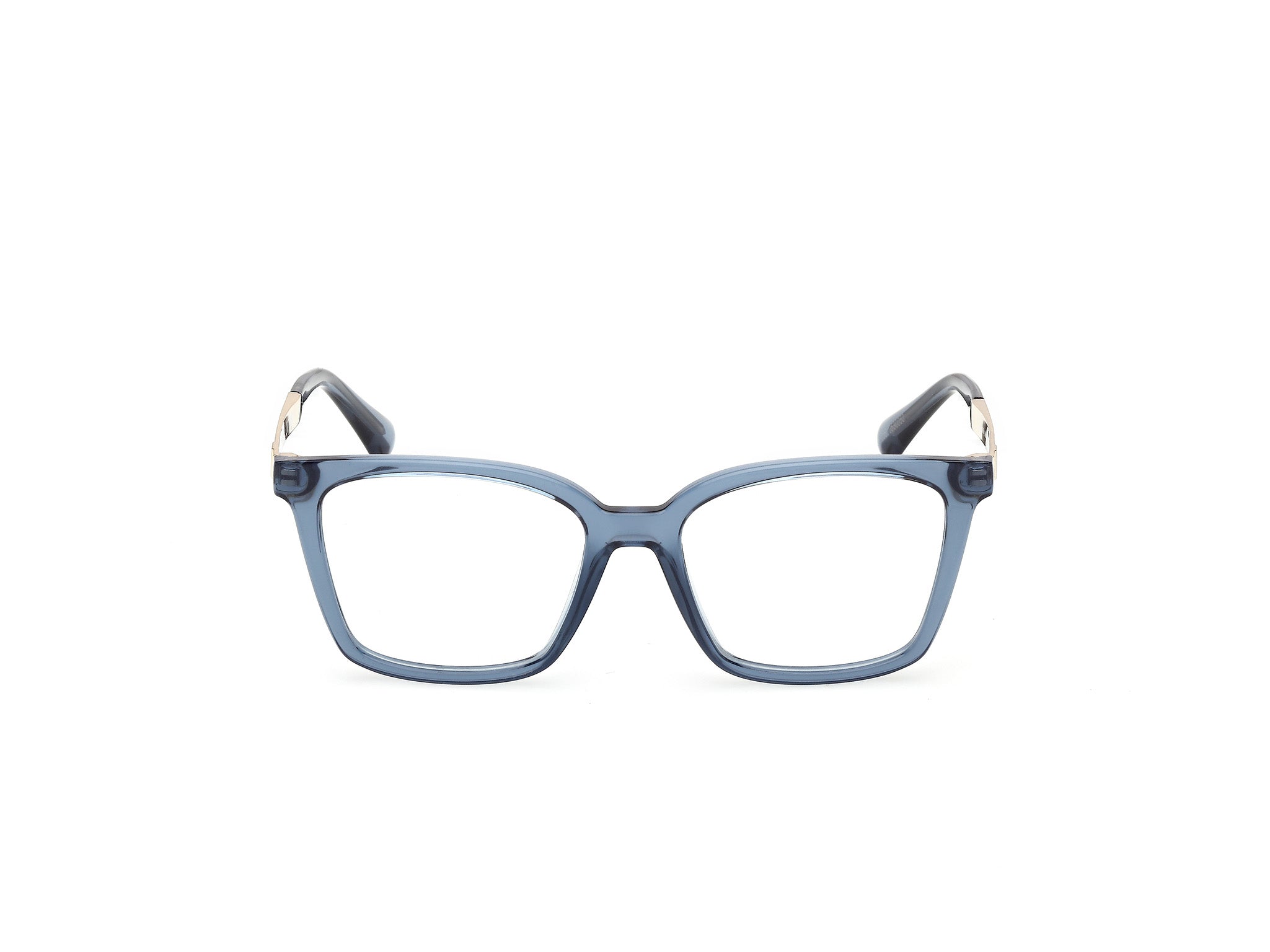 MAX&Co Mujer MAX&Co MO5189 090 Monturas ópticas Inyectado Azul Cuadrada Norma