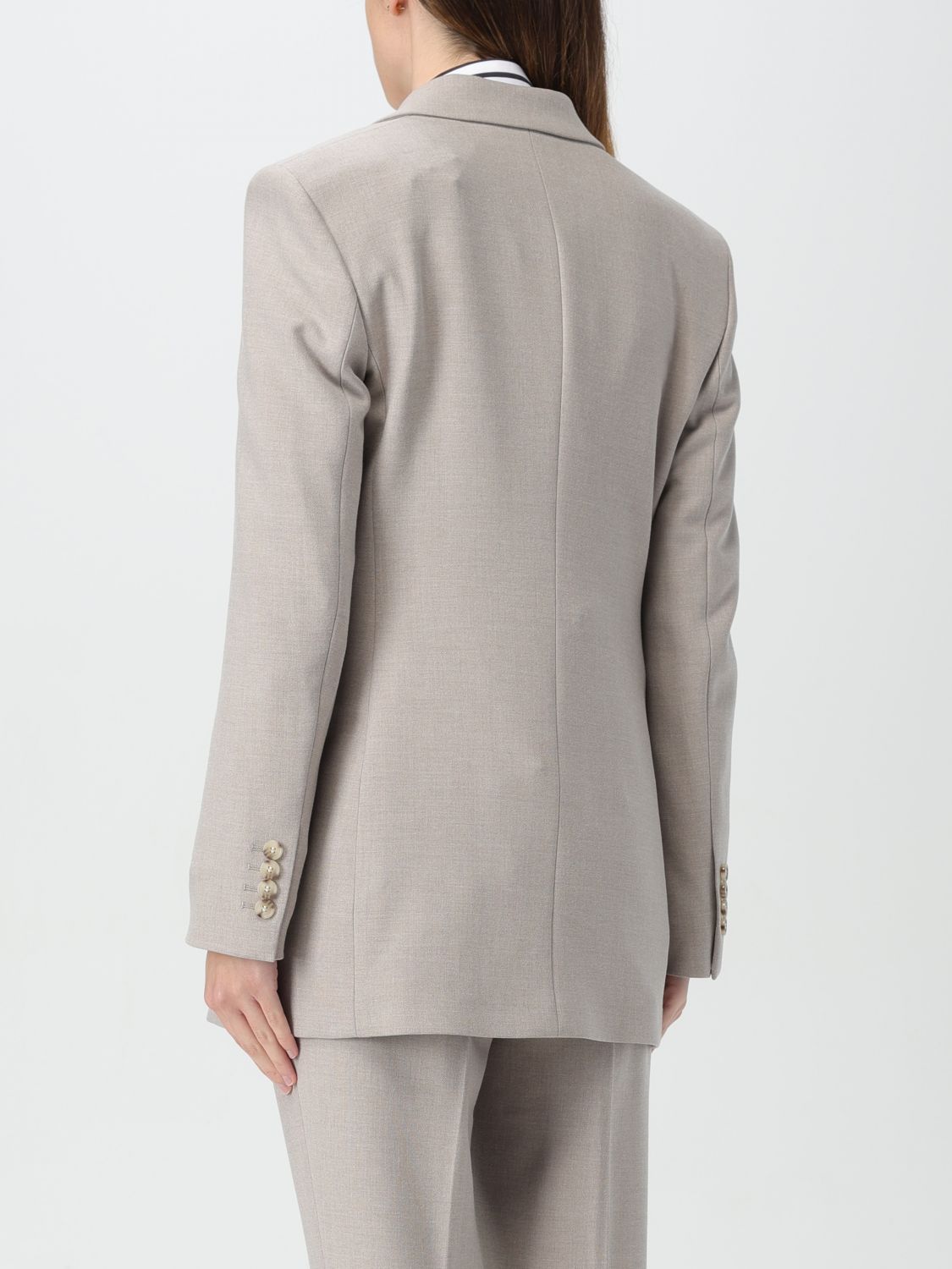 Double-breasted blazer - Grey