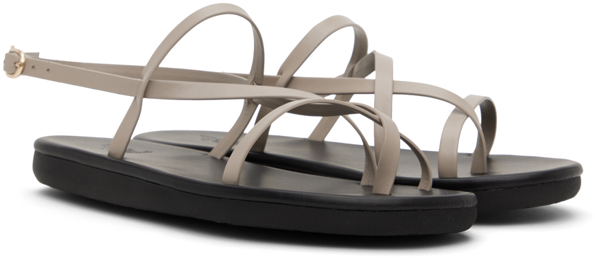 Ancient Greek Sandals Taupe Alethea Sandals