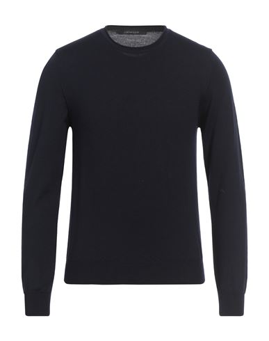 Man Sweater Navy Size 36 Merino Wool