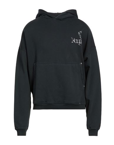 Man Sweatshirt Charcoal Size L Cotton