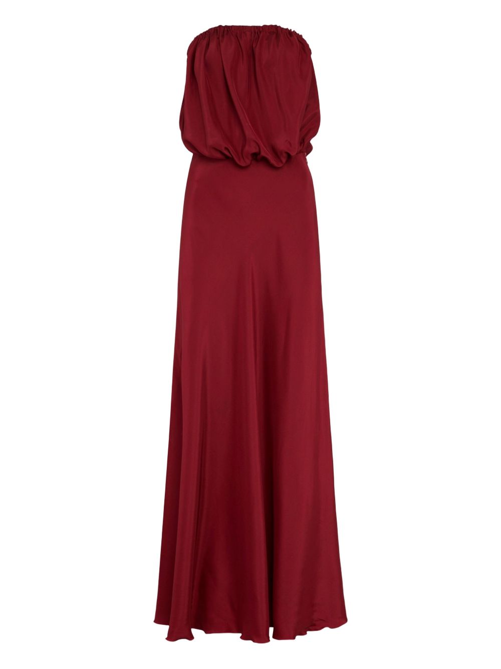 Silvia silk dress - Red