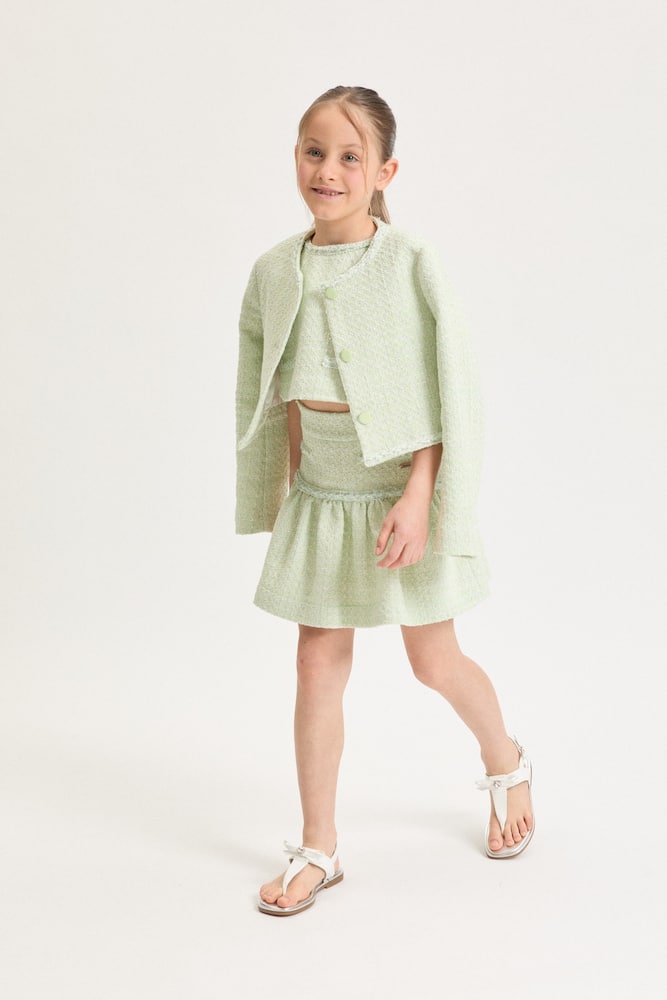 Bon Ton cotton-blend bouclé jacket