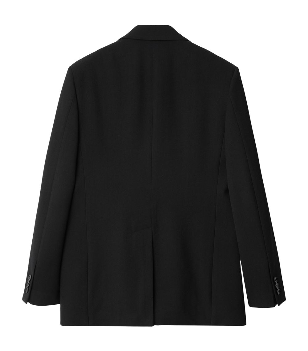 Wool-Blend Blazer