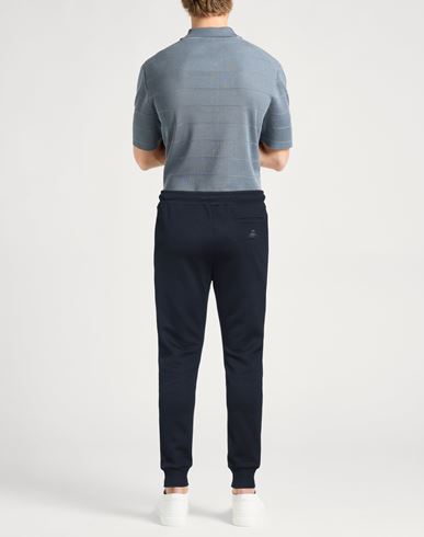 Etro Man Pants Midnight blue Size S Cotton, Nylon, Polyester, Elastane