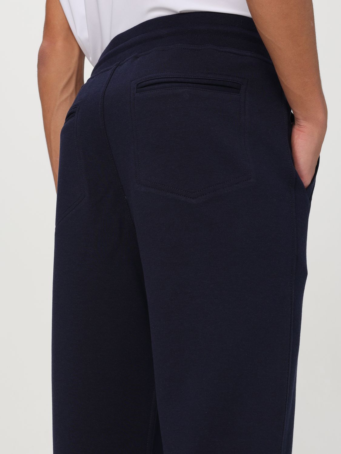 Pants Men color Blue