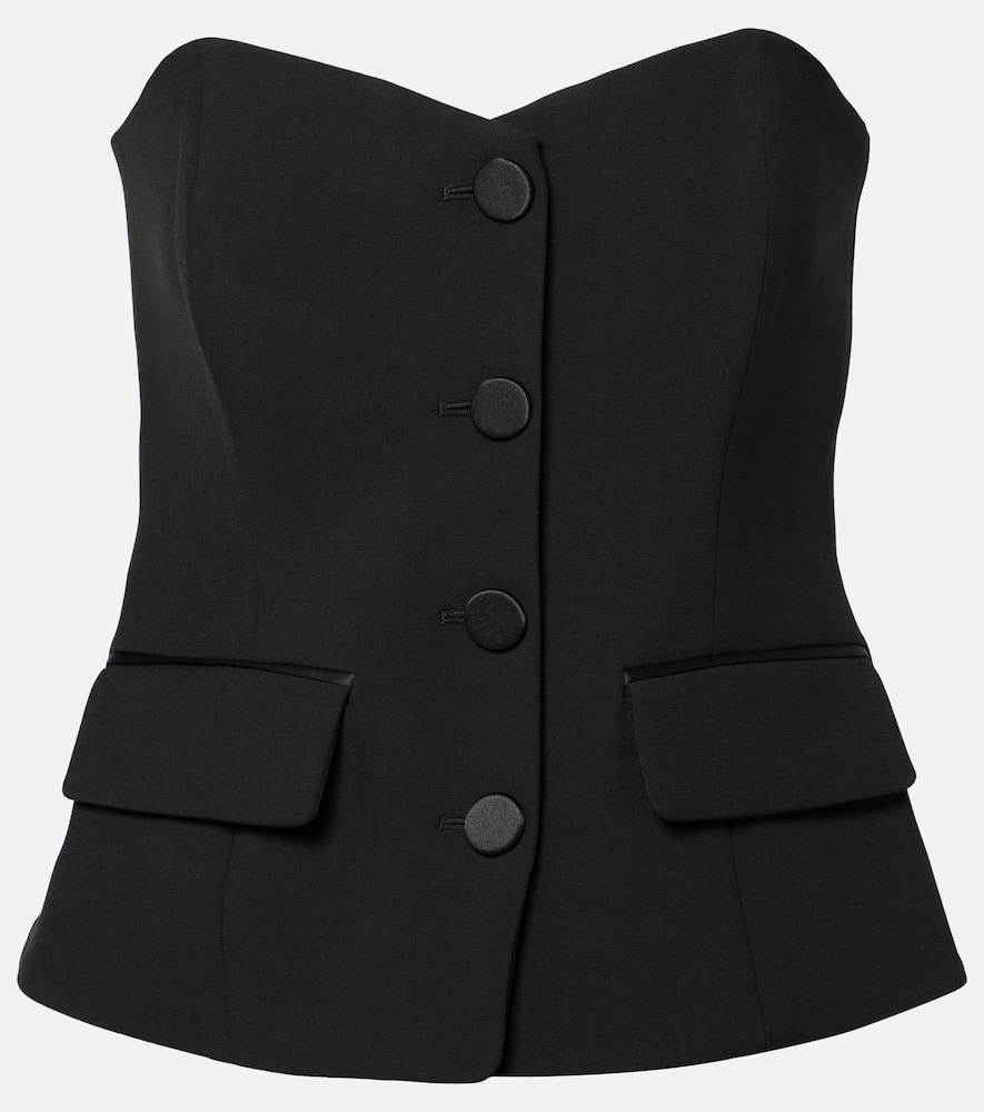 Arlette peplum corset top