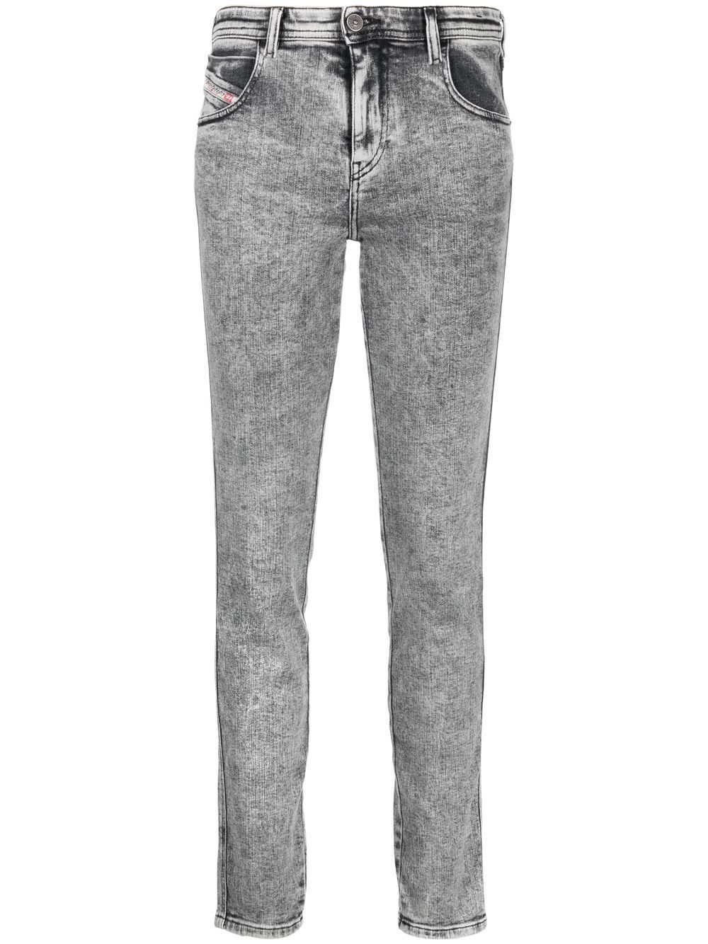 Babhila slim-fit jeans - Grey
