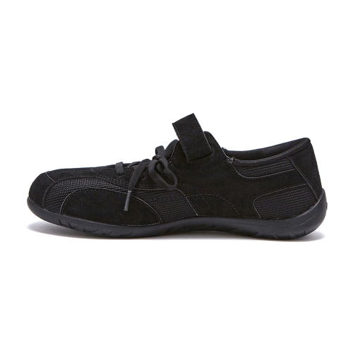 Romari Suede Lace-Up Sneakers Black OZSQFA343B