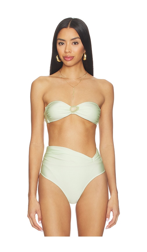 Shani Shemer Rosie Bikini Top in Pink Blush - Blush. L also in M