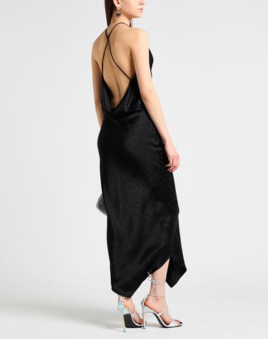House Of Amen Woman Maxi dress Black Size 6 Acetate, Viscose