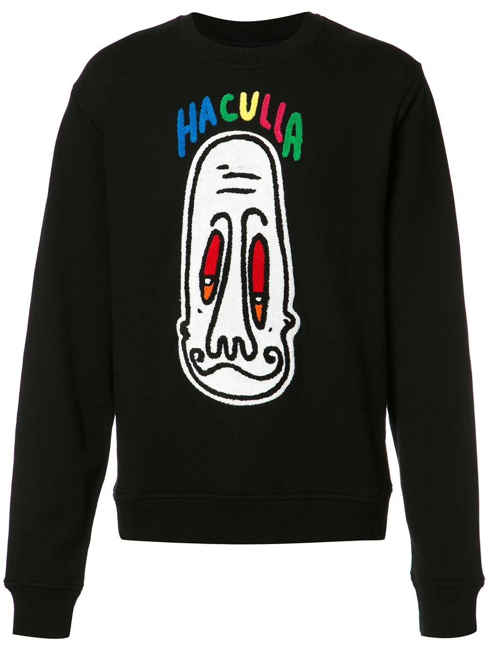 Graphic print sweatshirt - Black