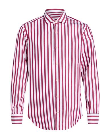 Man Shirt Garnet Size 16 ½ Cotton