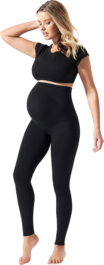 Maternity Belly Support Summer Leggings